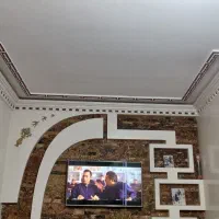 گچکاری گچ کار گچبری  ابزار زنی تخریب شومینه