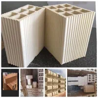 آجر سفال فومدار و لفتون ده سوراخ از کارخونه