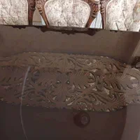 مبل استیل چوب راش و میز نهار خوری|مبلمان خانگی و میز عسلی|تهران, میدان ولیعصر|دیوار
