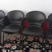 ۷ عدد  مبل اداری ۳تا تکیه دار و۴عدد ساده طبی