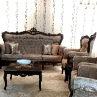 مبلمان ۹نفره به همراه ساعت و ناهار خوری|مبلمان خانگی و میز عسلی|قم, شهرک قدس|دیوار