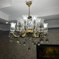 لوستر کریستال بزرگ