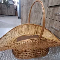 سبد حصیری سایز بزرگ