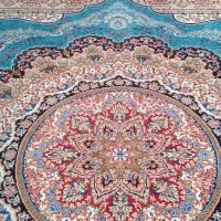 یک جفت فرش ماشینی رنگ آبی|فرش|تهران, آذری|دیوار