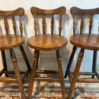 ۳ عدد صندلی کانتر|صندلی و نیمکت|فردیس, شهرک شهید حسینی|دیوار