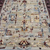 فرش ماشینی ۱ جفت ۶ متری مشهد. گالری فرش ایران