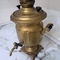 سماور زغالی مسی|کلکسیون اشیاء عتیقه|بهارستان, |دیوار