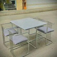 میزه نهار خوری فلزی