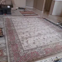 دو عدد فرش ۹ متری پونصد شانه تمیز|فرش|آباده, |دیوار