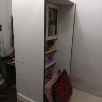 تخت تاشو + میز کامپیوتر|تخت و سرویس خواب|ملارد, |دیوار