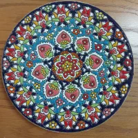 بشقاب دیوارکوب میناکاری در طرح و رنگ و سایز مختلف|صنایع دستی و سایر لوازم تزئینی|تهران, شهرک طالقانی|دیوار