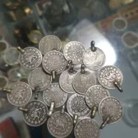 سکه 500 دینار ناصرالدین شاه و احمد و مظفرالدین شاه
