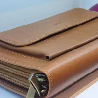 کیف دستی مردانه تمام چرم طبیعی رنگ عسلی|کیف، کفش، کمربند|تهران, شهرک چیتگر|دیوار