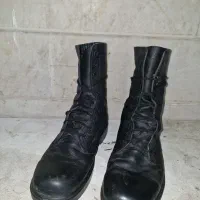 پوتین سربازی چرم طبیعی