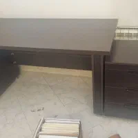 میز بزرگ به همراه میز کشودار چرخدار|میز تحریر و کامپیوتر|تهران, مدائن|دیوار