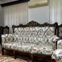 یک دست مبل سلطنتی ۹نفره|مبلمان خانگی و میز عسلی|رشت, جهاد|دیوار