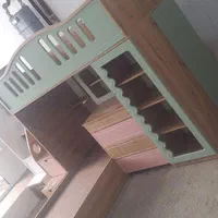 سرویس خواب نوجوان دوطبقه 2طبقه|تخت و سرویس خواب|مشهد, خواجه ربیع|دیوار