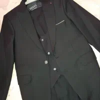 کت شلوار مردانه مشکی،نو