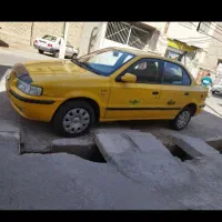سمند تاکسی بیسیم X7 دوگانه سوز، مدل ۱۳۸۶