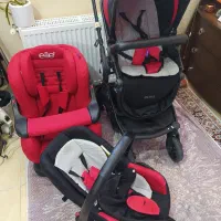 کالسکه و کریر و صندلی ماشین درحدنو|کالسکه و لوازم جانبی|فولادشهر, C1|دیوار