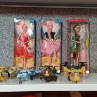 بازی های فکری و عروسک های باربی و یخچال