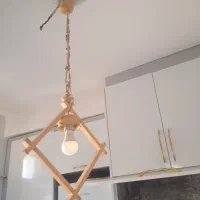لوستر شیک چوبی