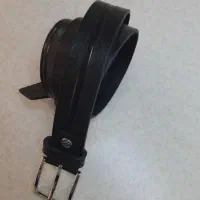 حراج کمربند چرم طبیعی همراه با سگک استیل|کیف، کفش، کمربند|قم, پردیسان|دیوار