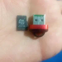 حراج مموری ۲ گیگ نو با رم ریدر جا فلشی