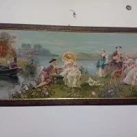 تابلوی پا چه ای ترمه کاملا سالم