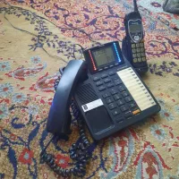 تلفن بیسیمی در حد نو کاملا سالم وحرفه ای همه کاره