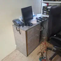 میز اداری به همراه فایل سه کشو و کمد ریلی|مبلمان اداری|تهران, مهران (سیدخندان)|دیوار