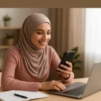 کار در منزل با گوشی موبایل مخصوص خانمها