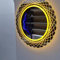 طراحی و تولید آینه بکلایت دفورمه|آینه|برازجان, |دیوار