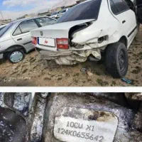 سمند مدل 95 تصادفی