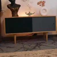 کنسول دکوراتیو چوب راش