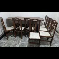 میز ناهار خوری 8نفره|میز و صندلی غذاخوری|گتوند, |دیوار