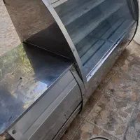 یخچال ویترینی استیل درحدنو