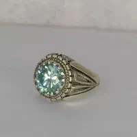 انگشتر نگین موزنایت روس