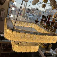 لوستر کریستالی/لوستر آشپزخانه / لوستر LED|لوستر و چراغ آویز|مشهد, رسالت|دیوار