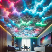 خاصا ابر آسمون|لوستر و چراغ آویز|تبریز, |دیوار