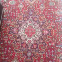 قالی دستباف سالم شسته نشده وبید هم نزده