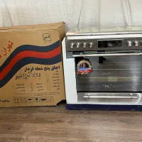 اجاق گاز‌ پنج شعله مدل رویال ۸ شیر