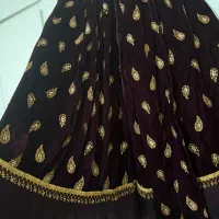لباس محلی مخمل۹هزار رنگ لاکی درحدنو