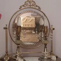 آینه و شمعدان