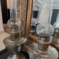 یک جفت چراغ گردسوز قدیمی