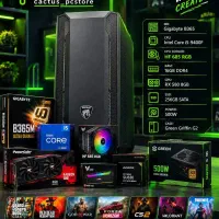 کیس گیمینگ i5 نسل 9 با RX580 هشت گیگ(اقساط)