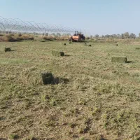 فروش پرس یونجه بدون علف