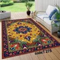 کاور فرش ابریشم یزد/تمام کش/مخمل