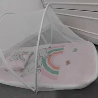 پاپوش و شلوار لی نوزاد،پشه بند،خرس بزرگ قرمز|اسباب و اثاث بچه|پاکدشت, خاتون آباد|دیوار