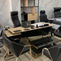 ست اداری میز و صندلی کد ۶۶۵۵